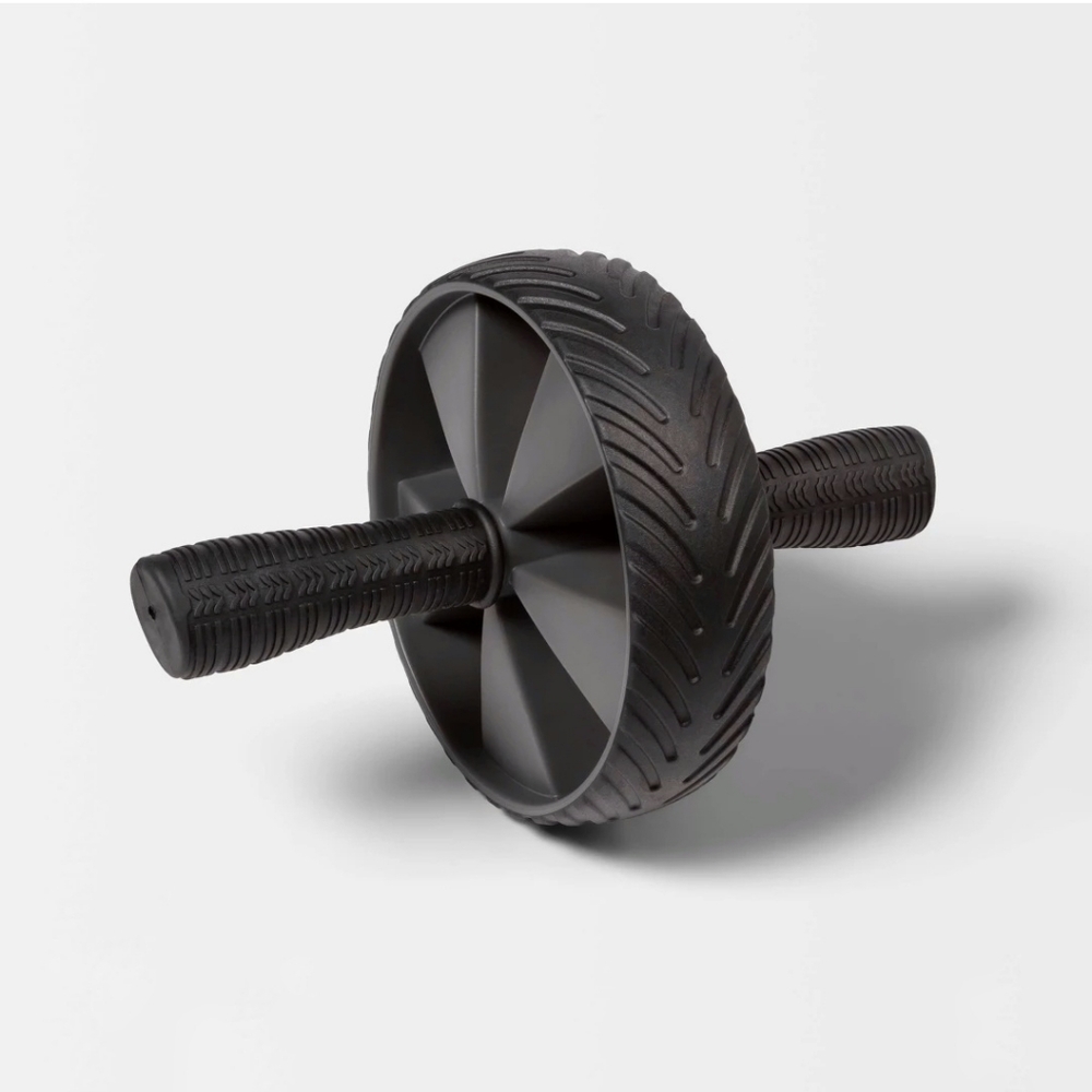 All In Motion Ab Wheel Non-slip Handles, PVC Materials, Core Trainer